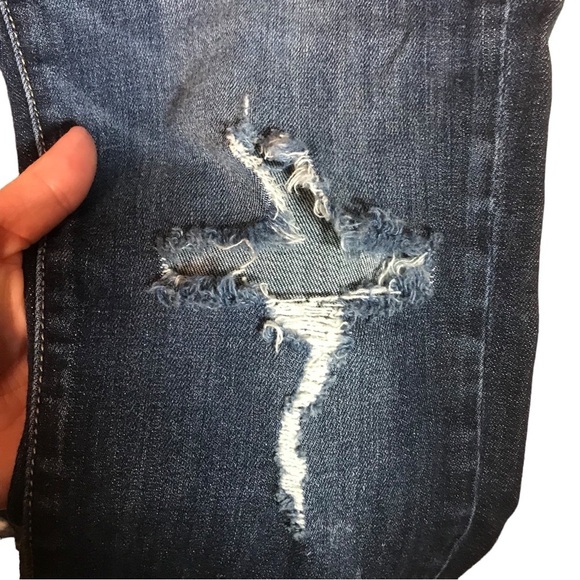 Buckle black women’s fit no 256 distressed jeans size 28 slim leg - Picture 8 of 16